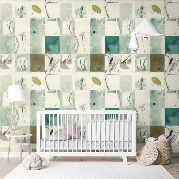 Обои для стен CoDe Fabula D0124_SCRIPTA_TEAL_LW #9