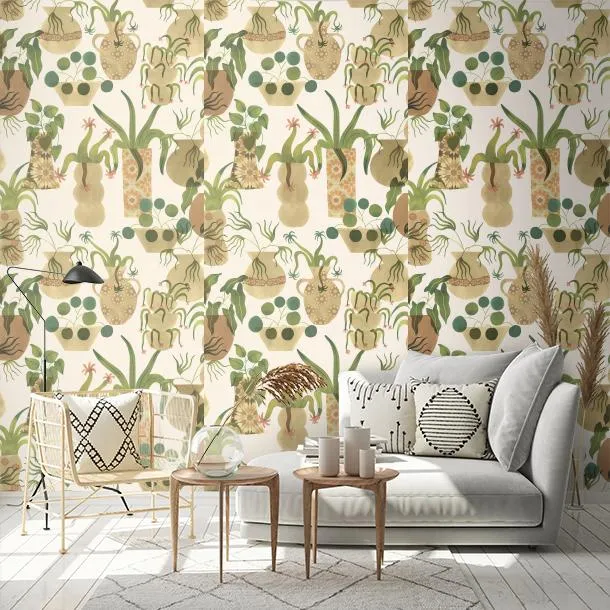 Обои для стен CoDe Flora 00011_FLORA-ReadyRoll_ANFORE_EGGSHELL_LW #2