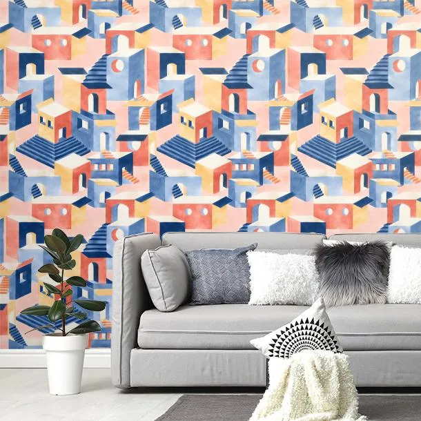 Обои для стен CoDe Flora 00021_FLORA_ReadyRoll_CHORA_BLUSH_LW #4