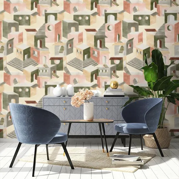 Обои для стен CoDe Flora 00023_FLORA_ReadyRoll_CHORA_ROSY-BROWN_LW #3