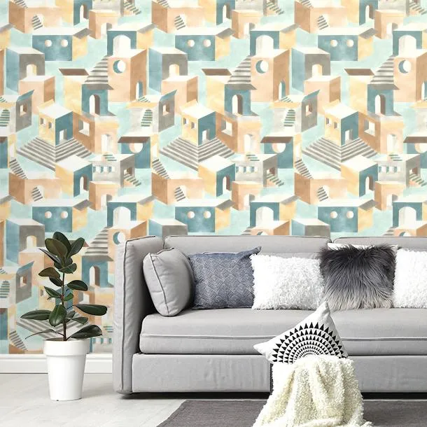 Обои для стен CoDe Flora 00024_FLORA_ReadyRoll_CHORA_MORNING-BLUE_LW #4