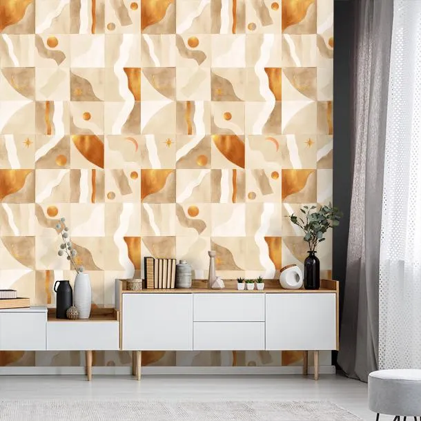 Обои для стен CoDe Flora 00034_FLORA_ReadyRoll_COSMO_GOLD_LW #6