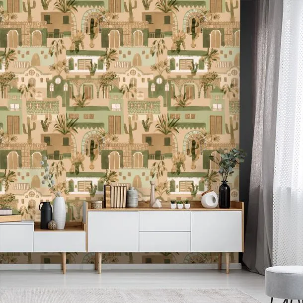 Обои для стен CoDe Flora 00043_FLORA_ReadyRoll_ELDORADO_TAN_LW #6