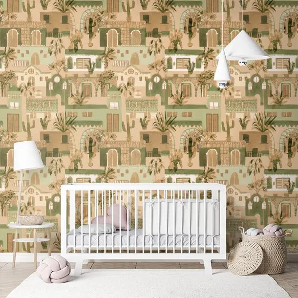 Обои для стен CoDe Flora 00043_FLORA_ReadyRoll_ELDORADO_TAN_LW #9