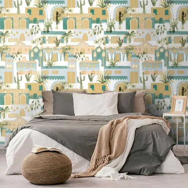 Обои для стен CoDe Flora 00044_FLORA_ReadyRoll_ELDORADO_VIRIDIAN_LW #7