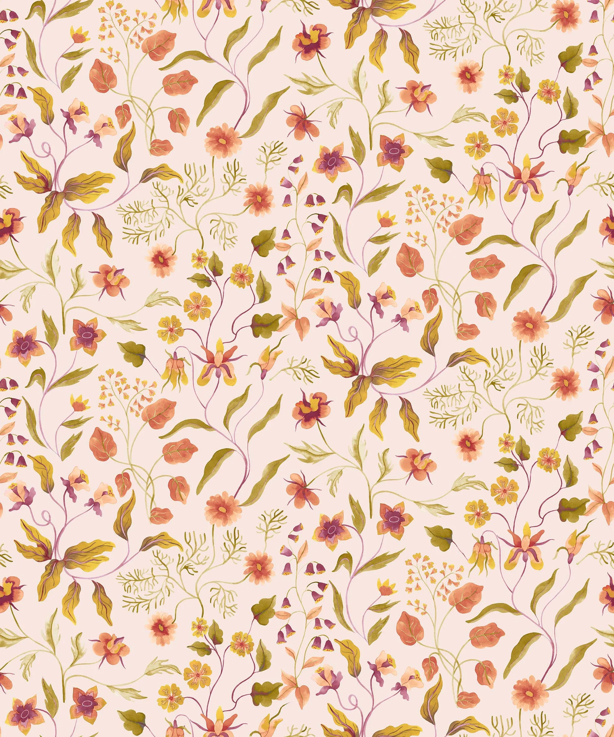 Обои для стен CoDe Flora 00052_FLORA_ReadyRoll_-FIORDALISO_SEASHELL_LW