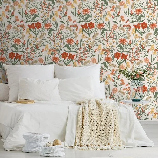 Обои для стен CoDe Flora 00092_FLORA_ReadyRoll_SAMBUCO_COPPER-RED_LW #8