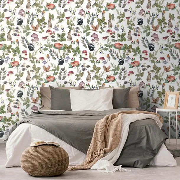 Обои для стен CoDe Flora 00121_FLORA_ReadyRoll_SOTTOBOSCO_SNOW_LW #7