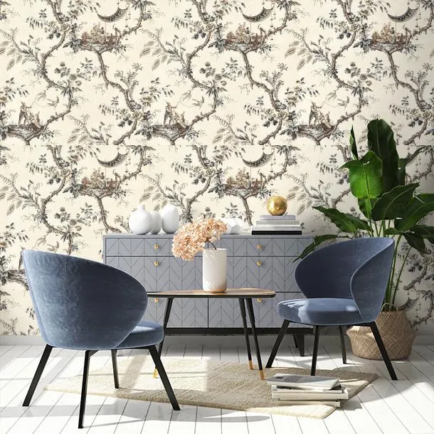 Обои для стен Zoffany Arcadian Thames 313049 #3