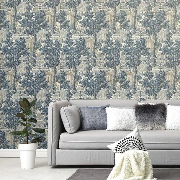 Обои для стен Zoffany Arcadian Thames 313052 #4