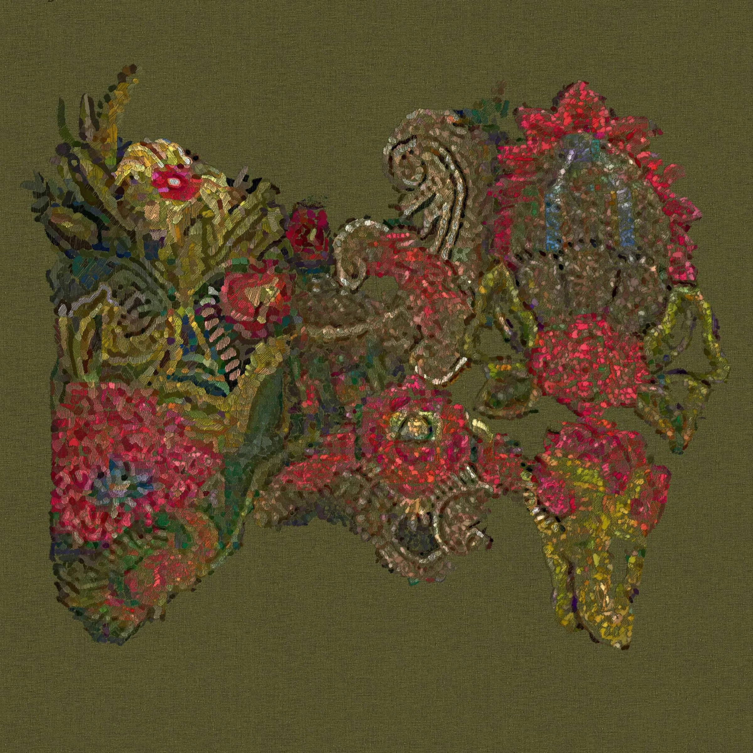 Обои для стен Elitis Lins brodes vp-956-01