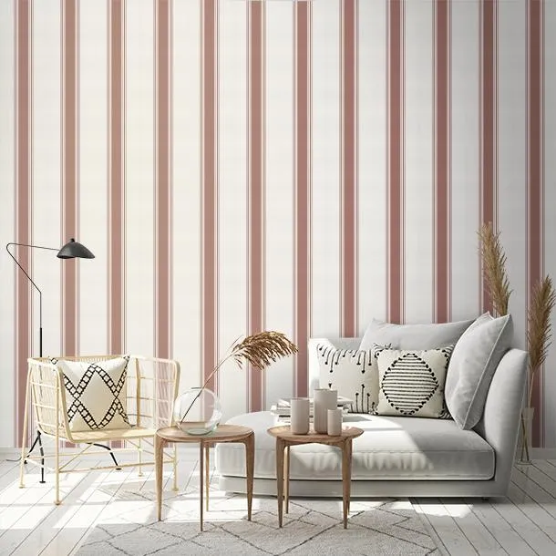 Обои для стен Coordonne Stripes & Checks A00731 #2