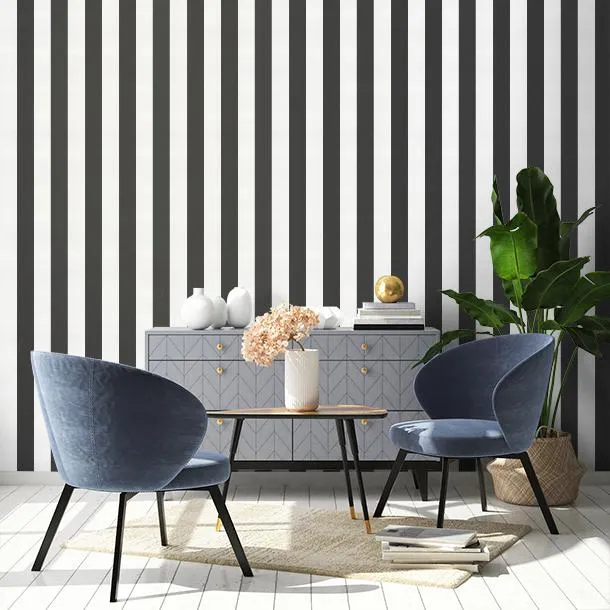 Обои для стен Coordonne Stripes & Checks A00742 #3