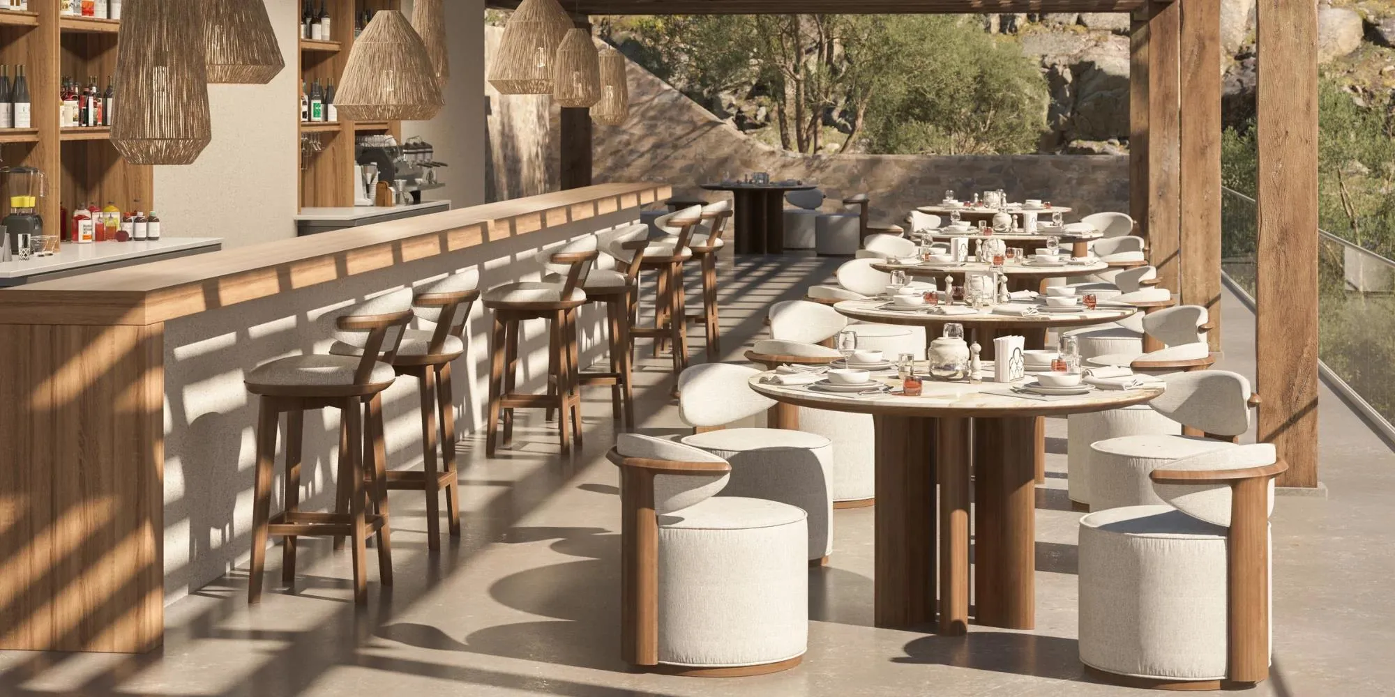 Стул Porto Bar Stool #4