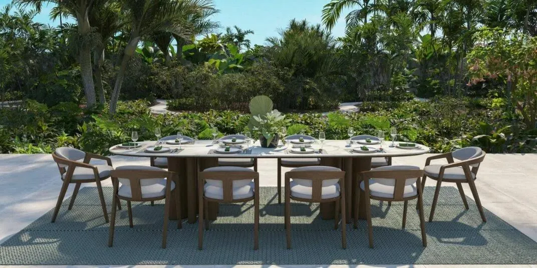 Стол Tamarindo Oval Dining Table #2