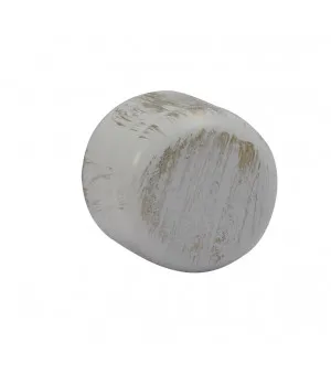 Карниз embout-bouchon-blanc-brosse-d19