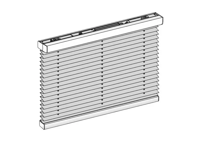 Плиссированные шторы plissee-8145