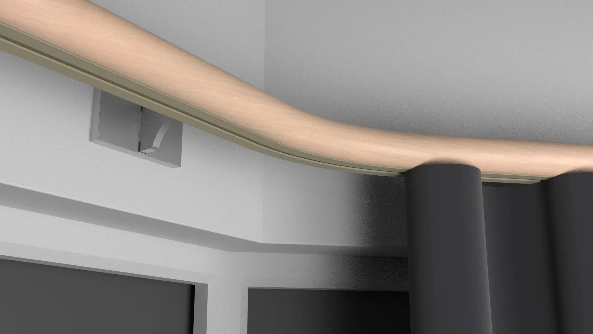 Карниз ECWC-bay3