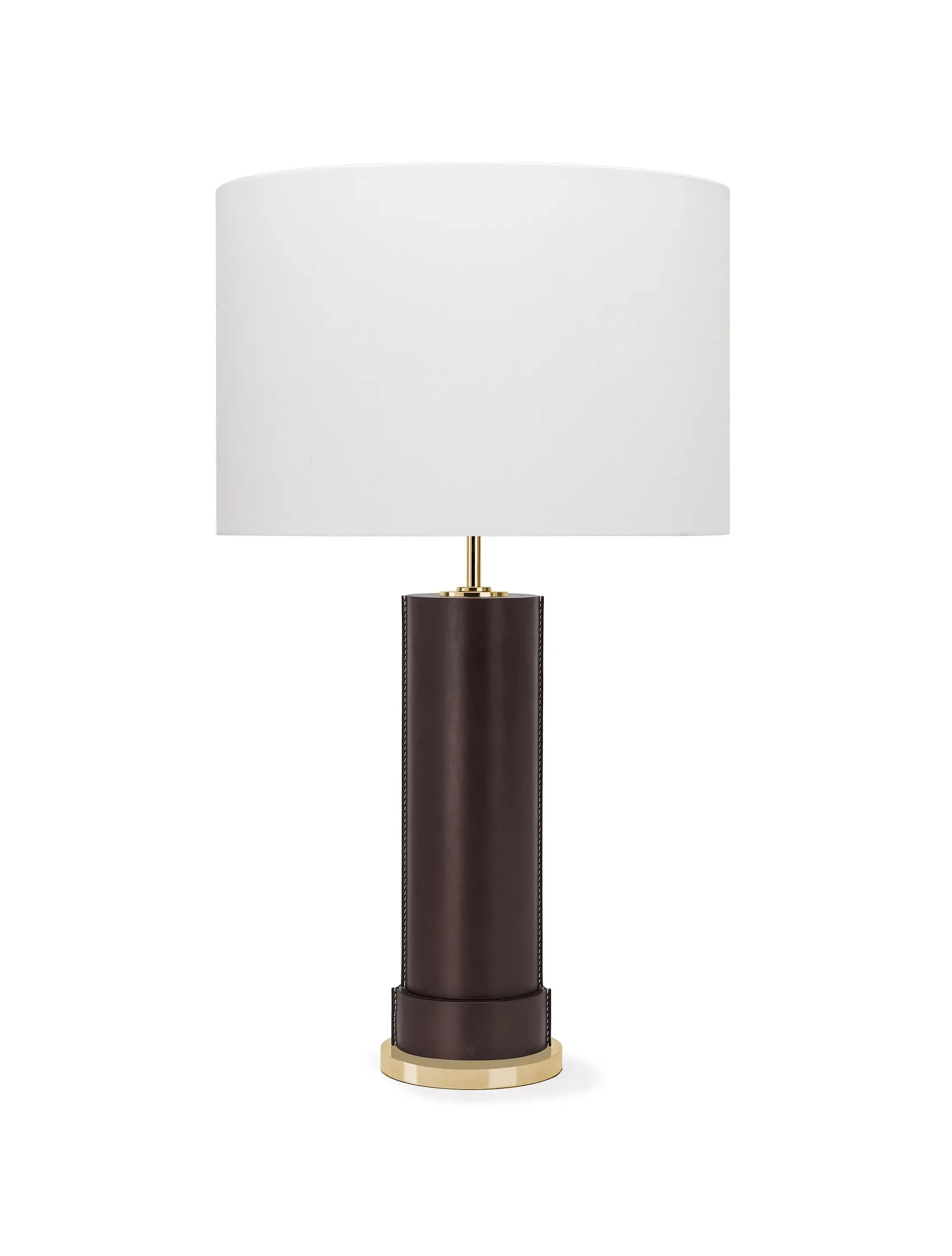 Настольная Лампа Odeon-PolishedBrass-Chocolate