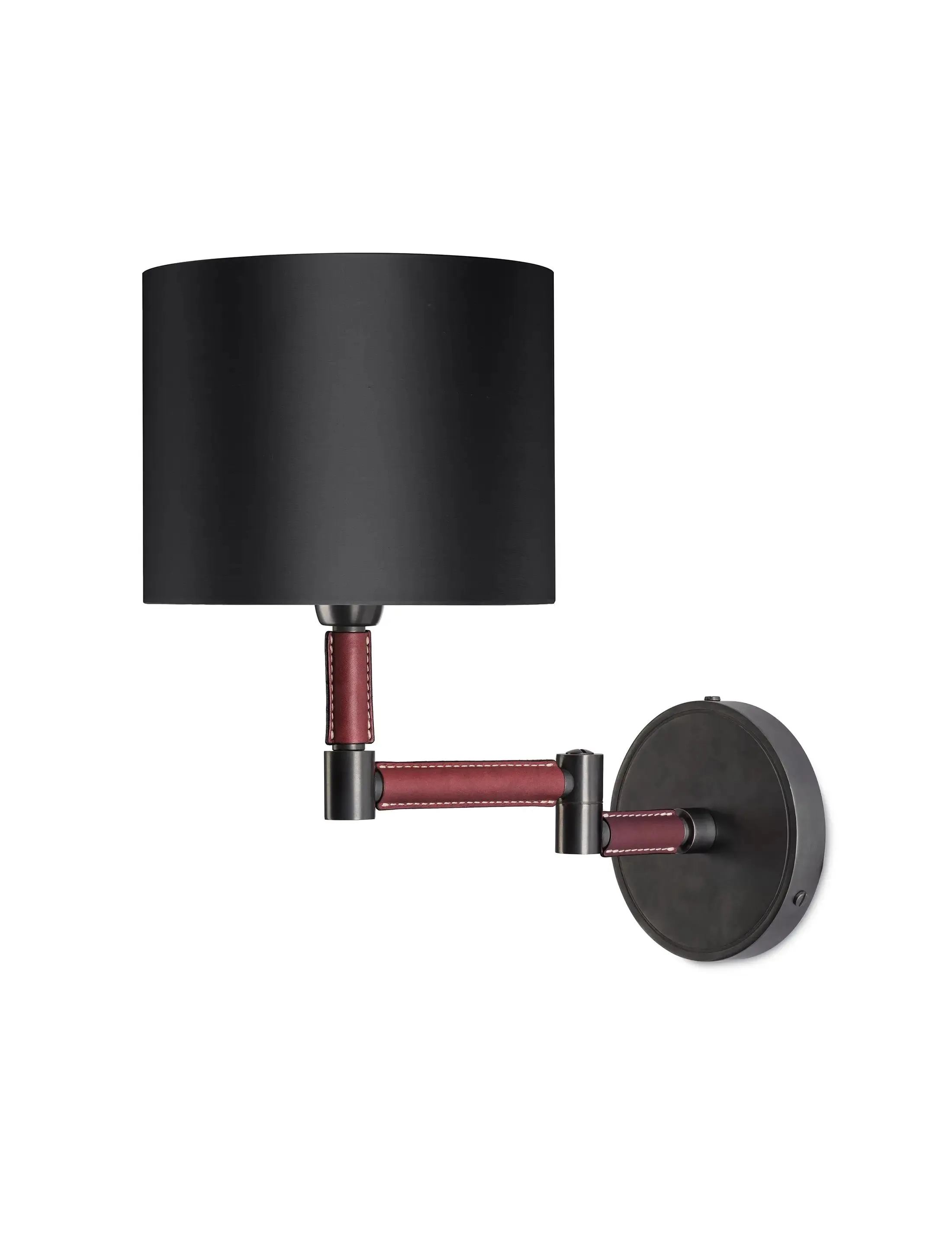 Бра Berlin-Double-Bronze-Burgundy