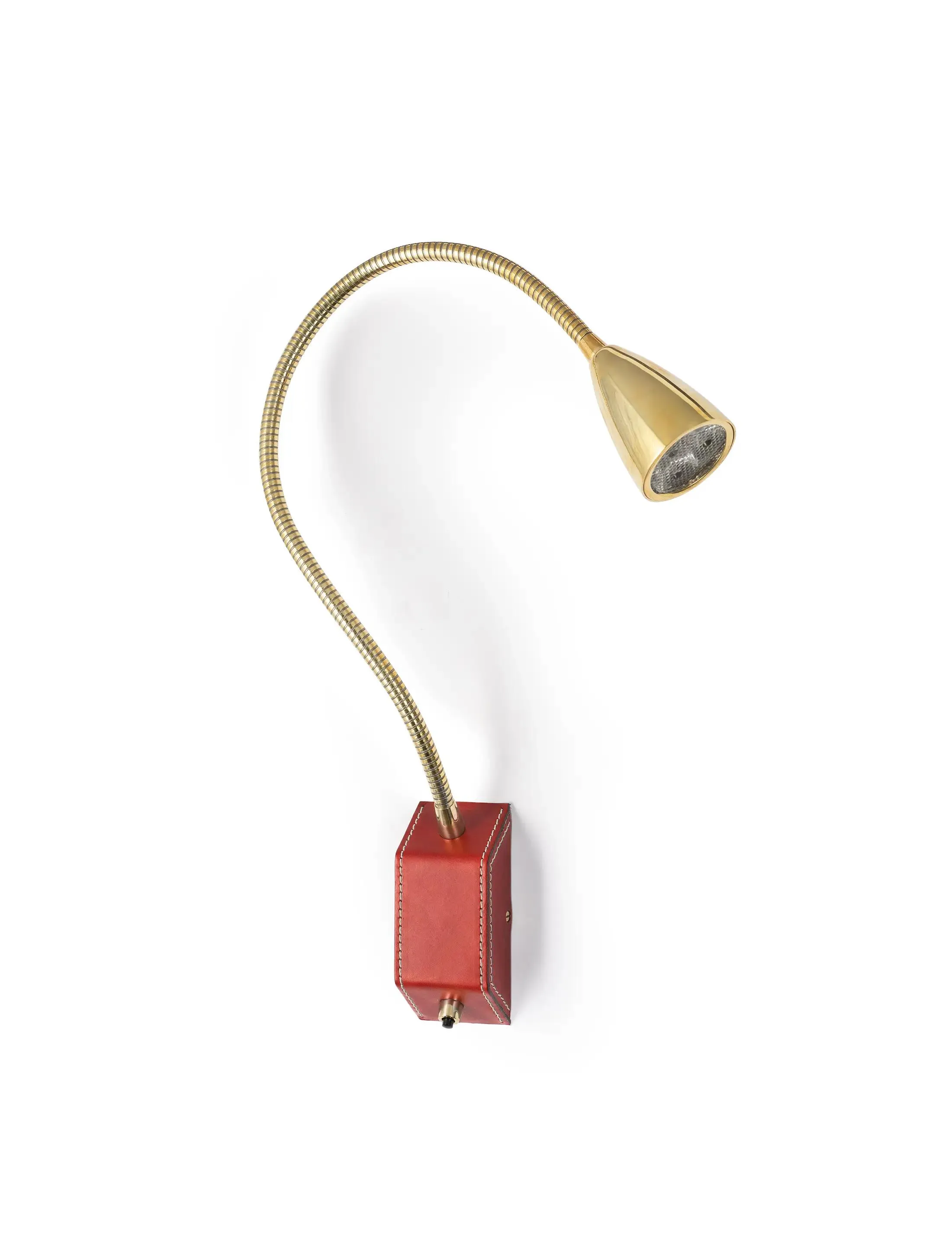 Бра Flexi-PolishedBrass-Red