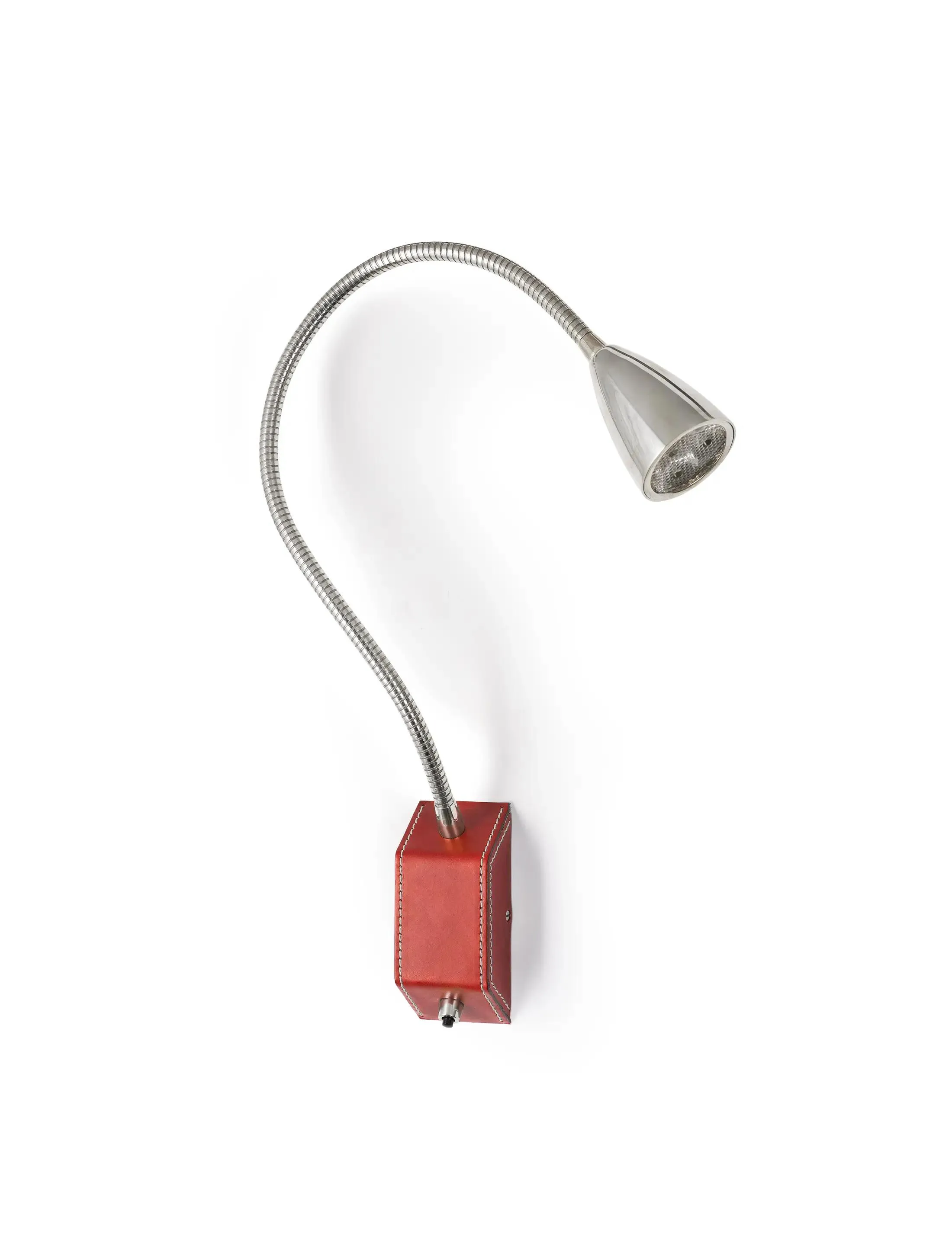 Бра Flexi-PolishedNickel-Red