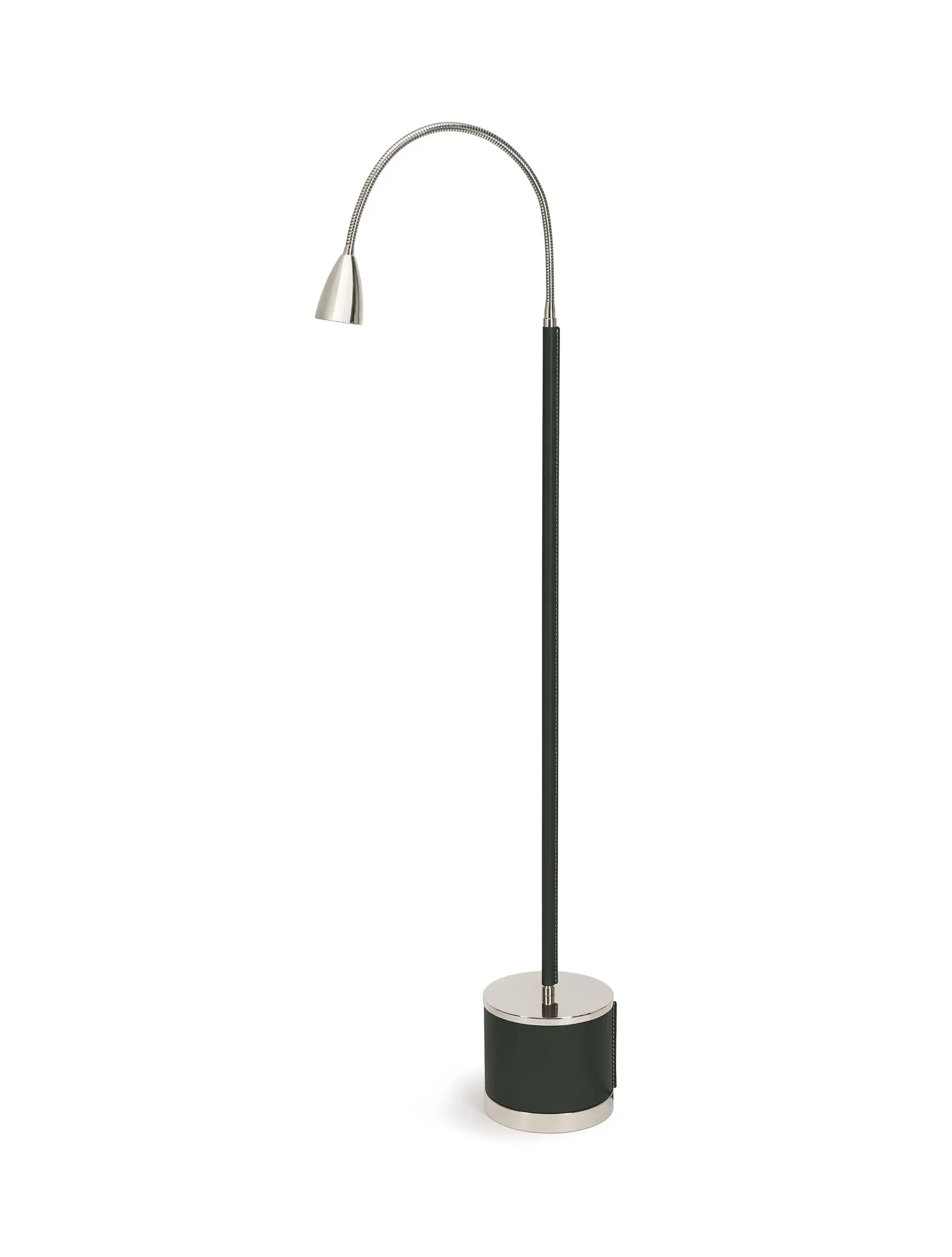 Торшер Floor-Flexi-PolishedNickel-Green