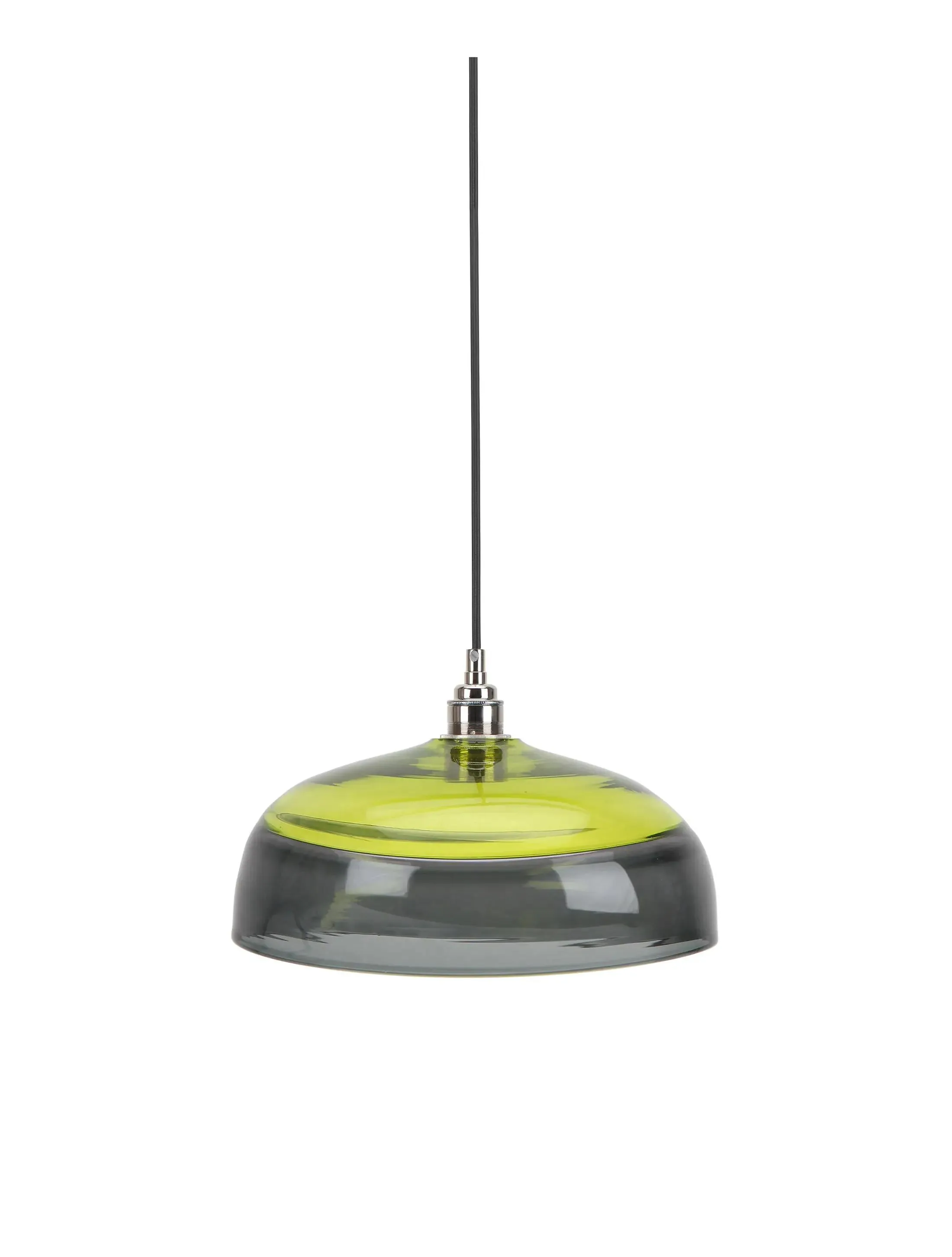 Люстра Pendant-Encalmo-Small-PolishedNickel-OliveLime