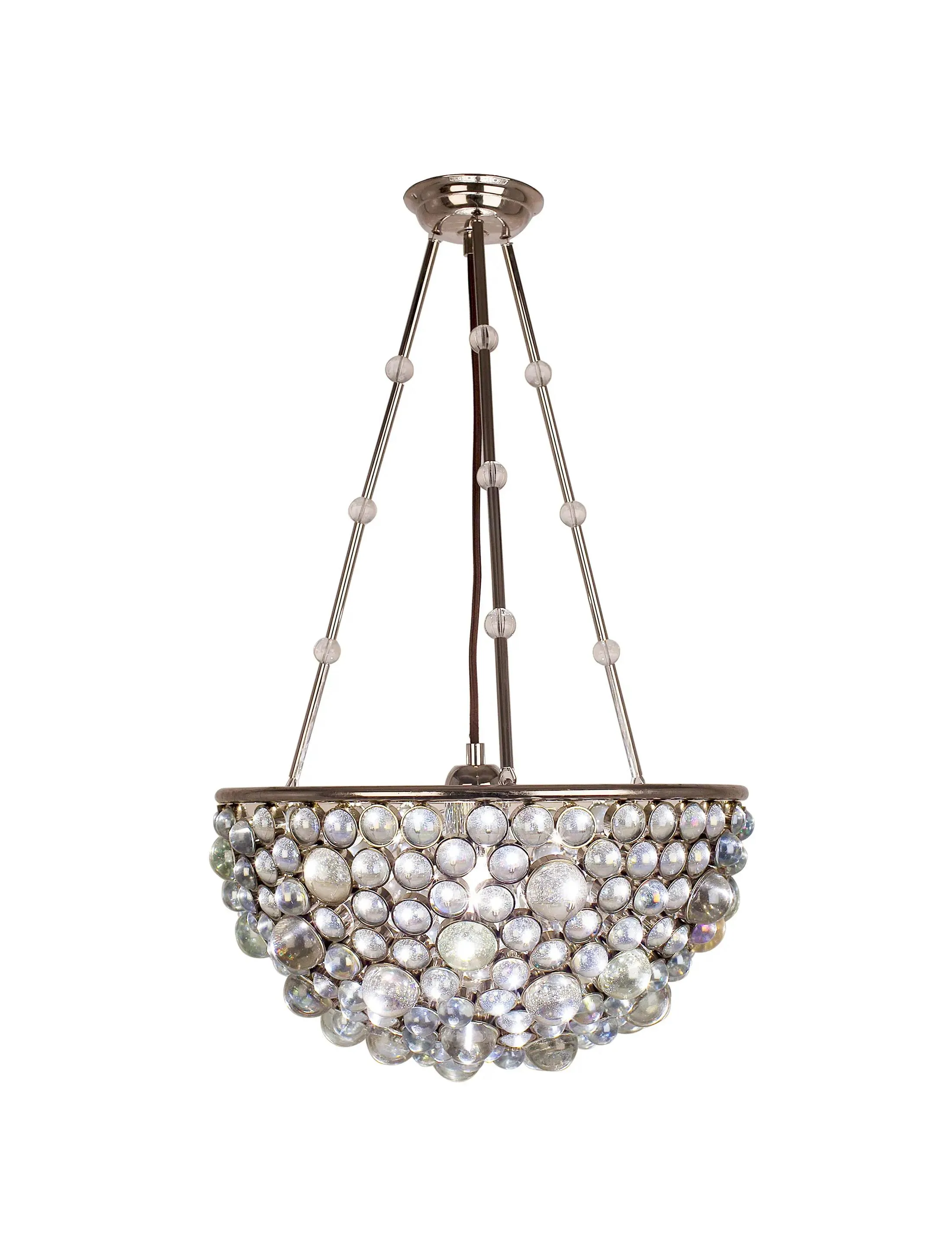 Люстра Pendant-Oyster-36-PolishedNickel