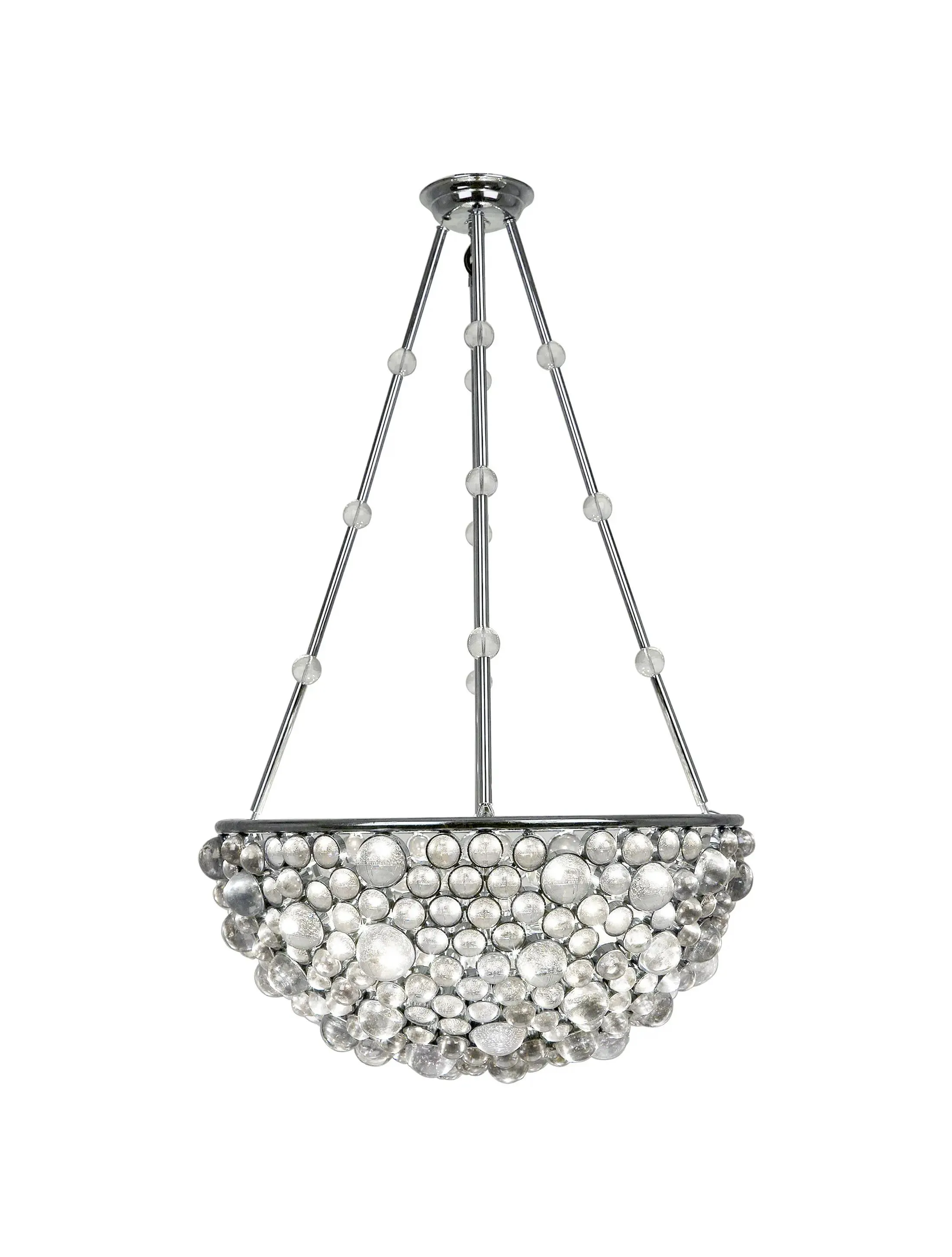 Люстра Pendant-Oyster-42-PolishedNickel