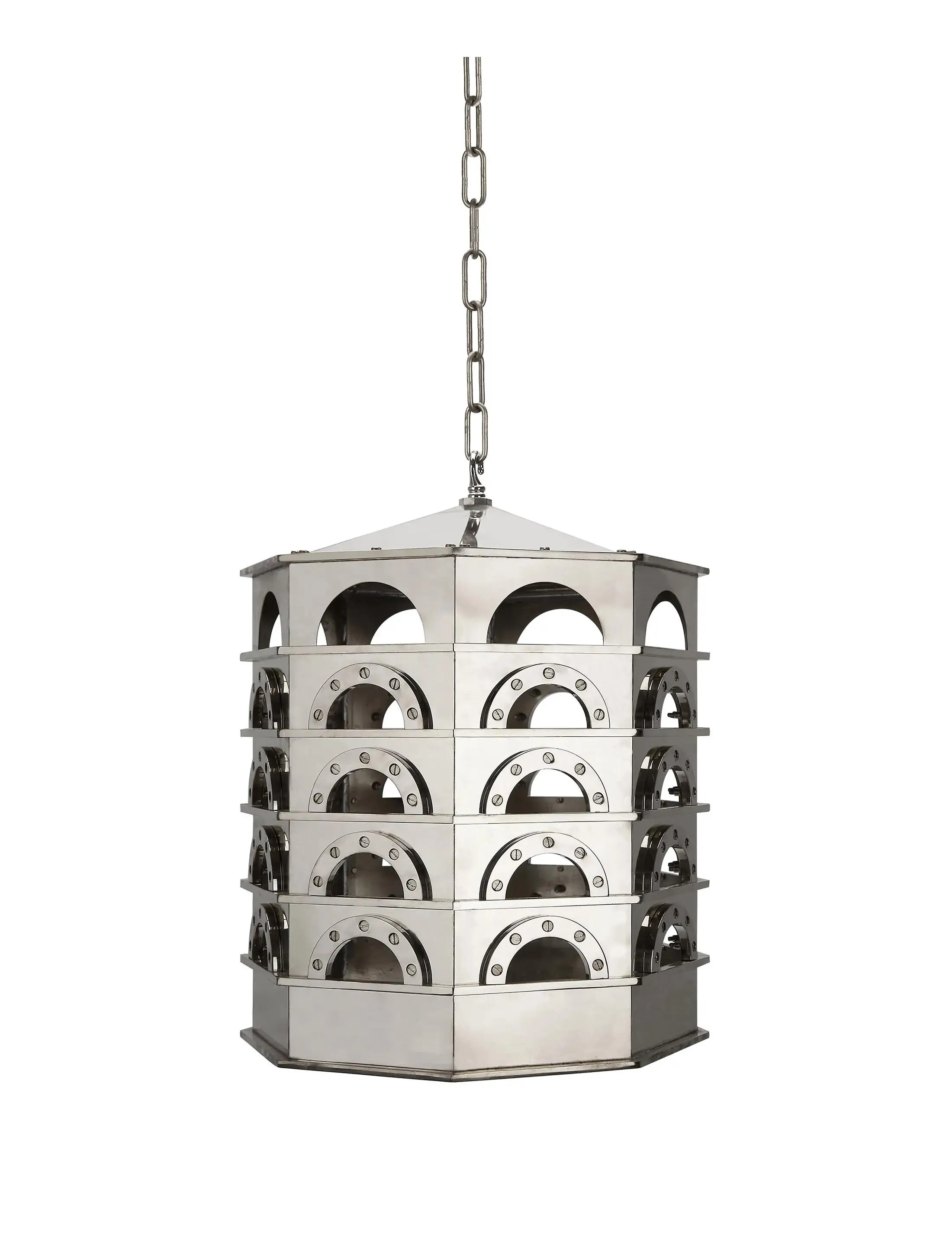 Люстра Pendant-Whitehall-V1-PolishedNickel