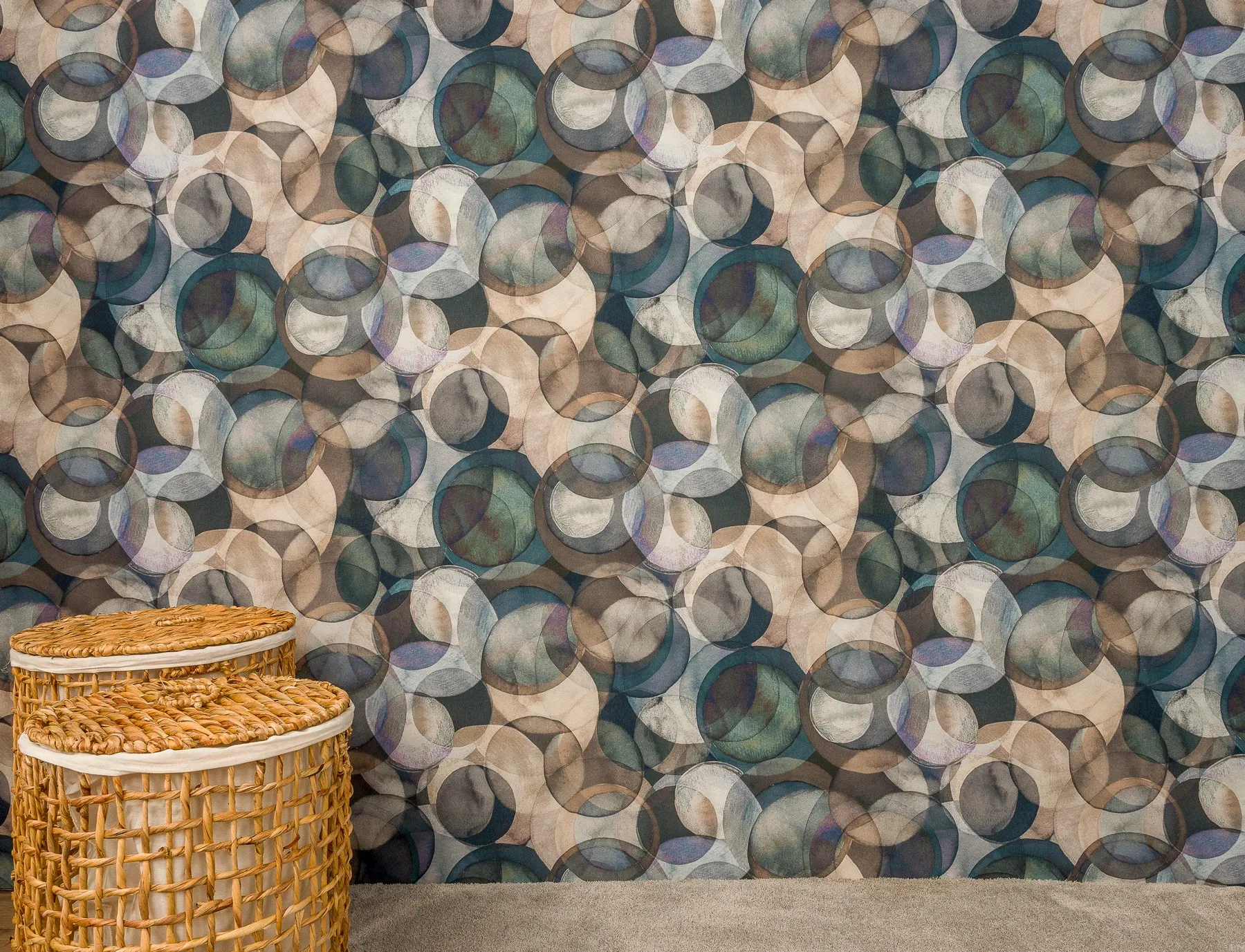 Обои для стен Bekaert Textiles Riviera Rainfall_natural