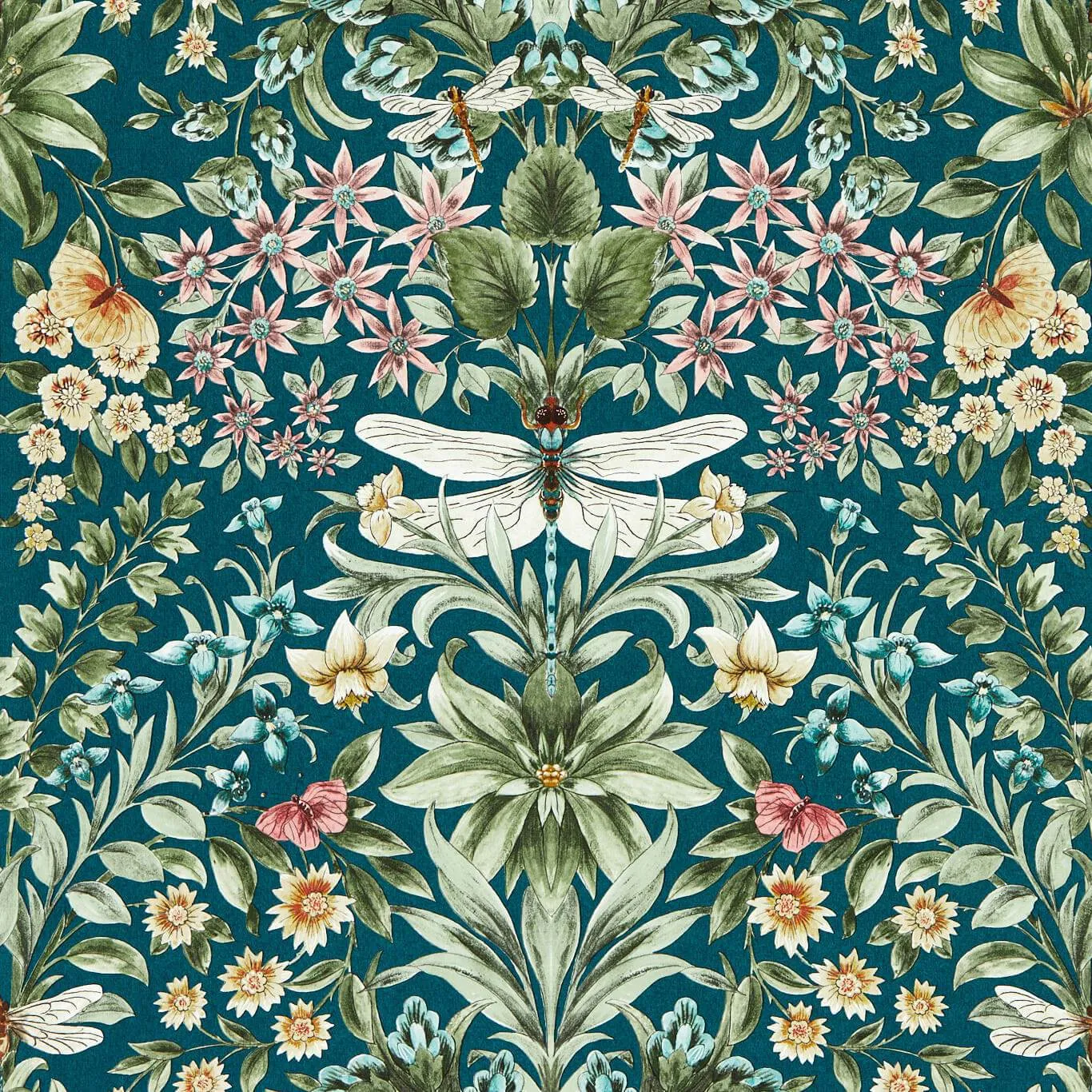 Обои для стен Clarke&Clarke Secret Garden Wallpaper W0196-04