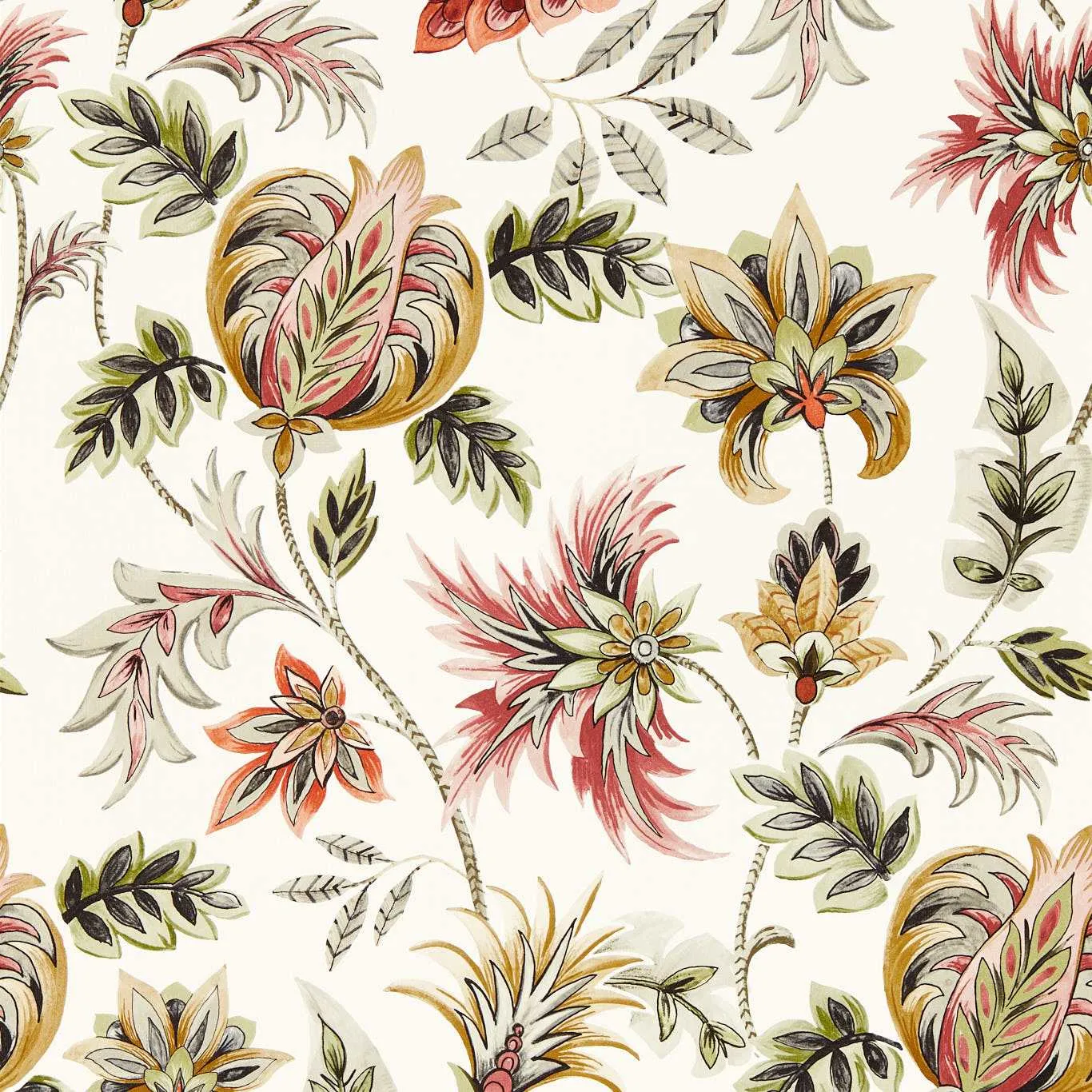 Обои для стен Clarke&Clarke Secret Garden Wallpaper W0198-01