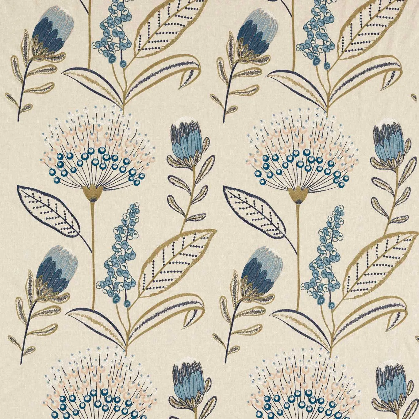 Ткань Clarke&Clarke Breegan Jane Clarke Fabric F1715-01