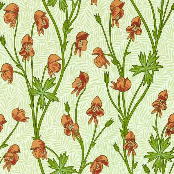 Обои для стен Morris & Co Bedford Park Wallpaper 217345