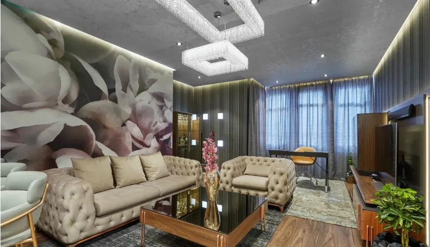 Люстра quadra-cryst-001