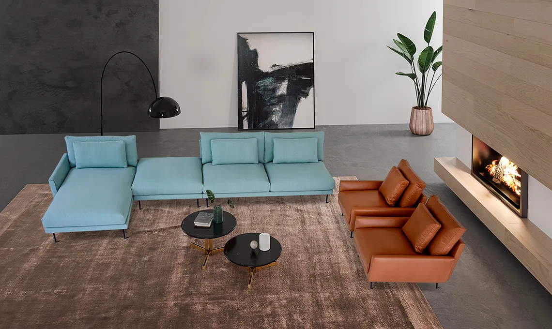 Диван BARLOW-AZZURRO