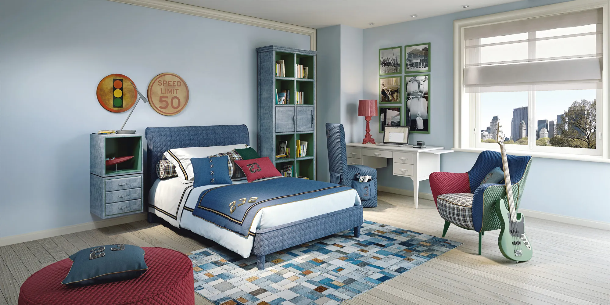 Комплект мебели для спальни Halley_Collection_Contemporary_09