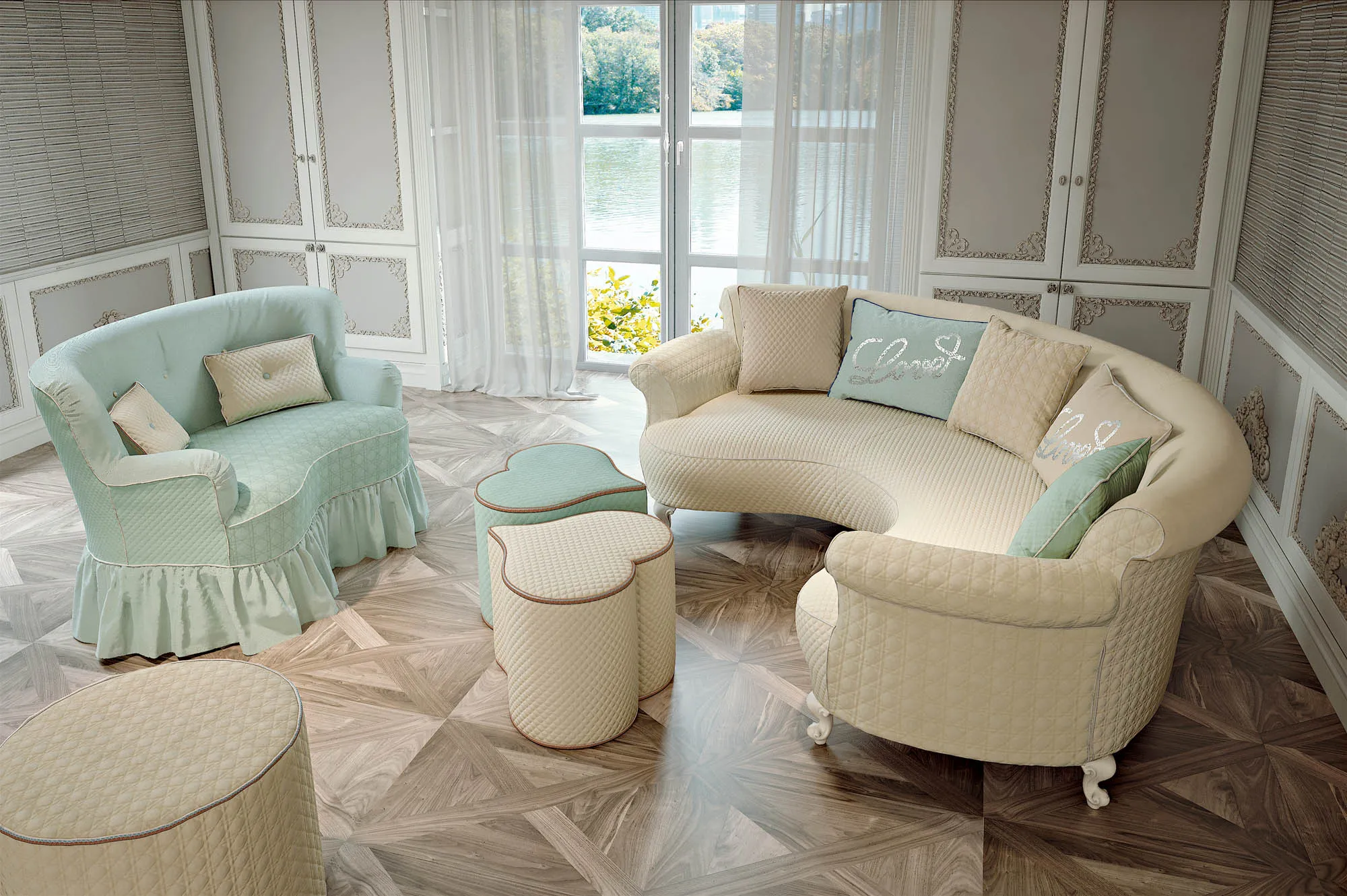 Комплект мебели для гостиной Halley_Collection_Complementi_18