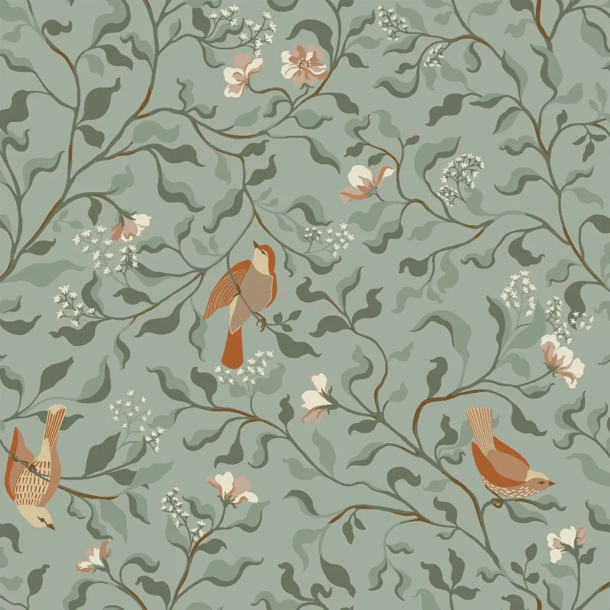 Обои для стен Duro Flora 534-02