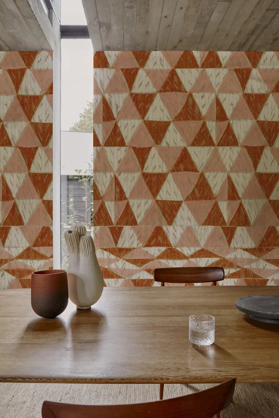 Обои для стен Wall&Deco 2023 Contemporary Wallpaper AFRICAN-CANVAS