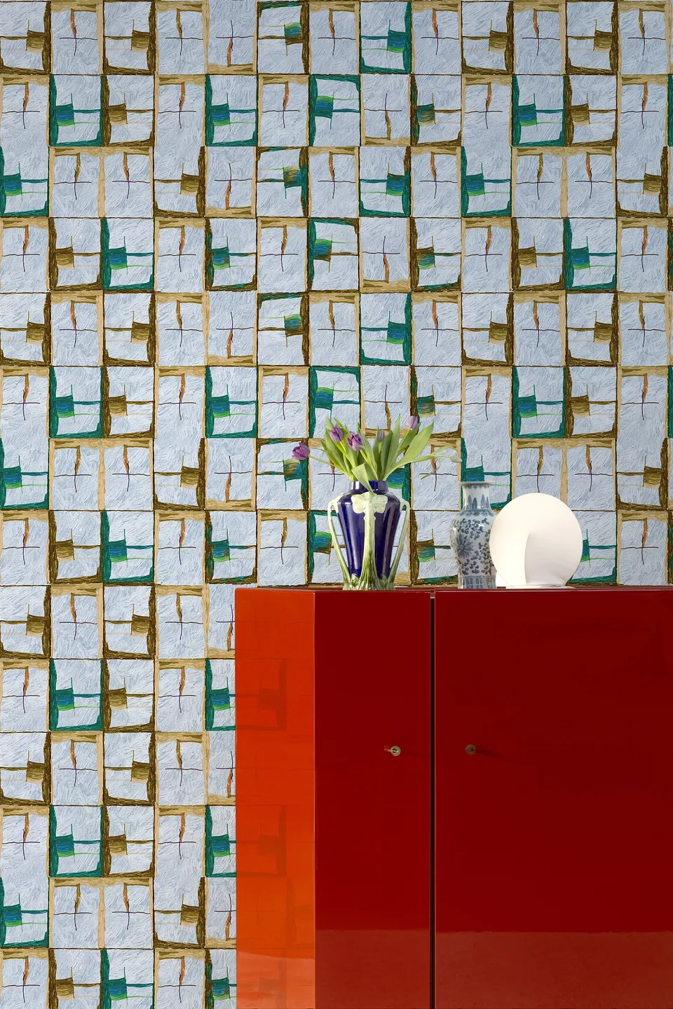 Обои для стен Wall&Deco 2023 Contemporary Wallpaper ARTHURS-THEME