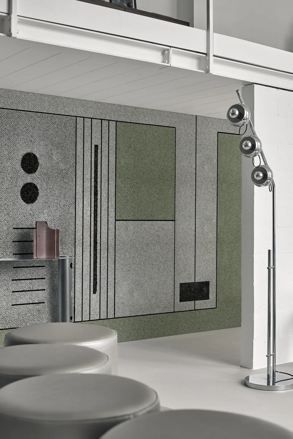 Обои для стен Wall&Deco 2023 Contemporary Wallpaper EILEEN