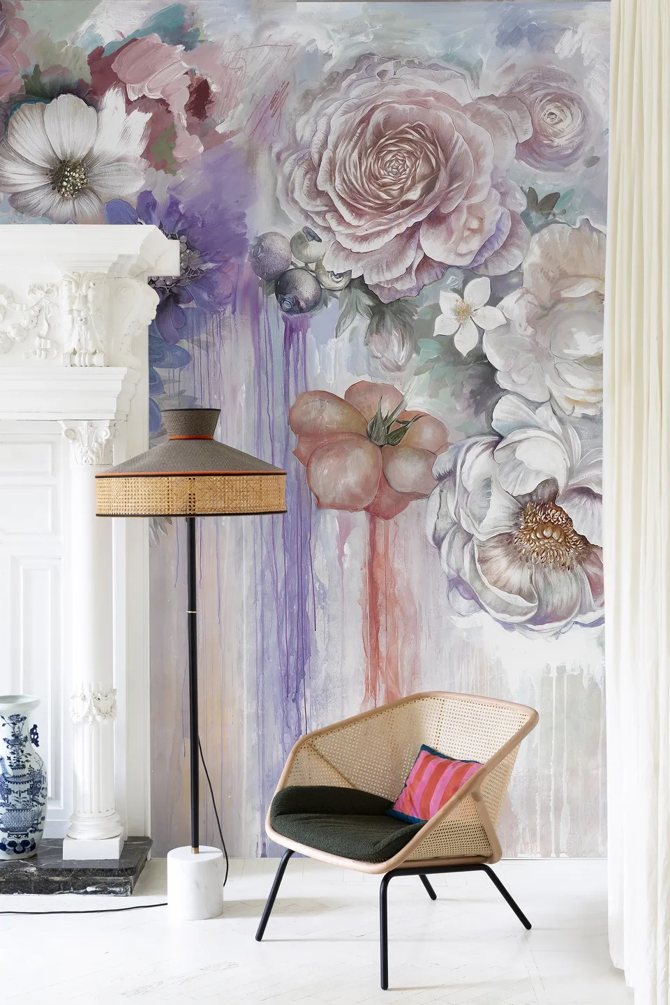 Обои для стен Wall&Deco 2023 Contemporary Wallpaper JUICE-OF-LIFE