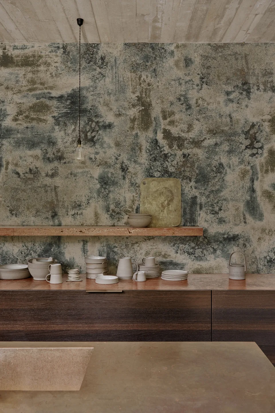 Обои для стен Wall&Deco 2023 Contemporary Wallpaper TEMPO