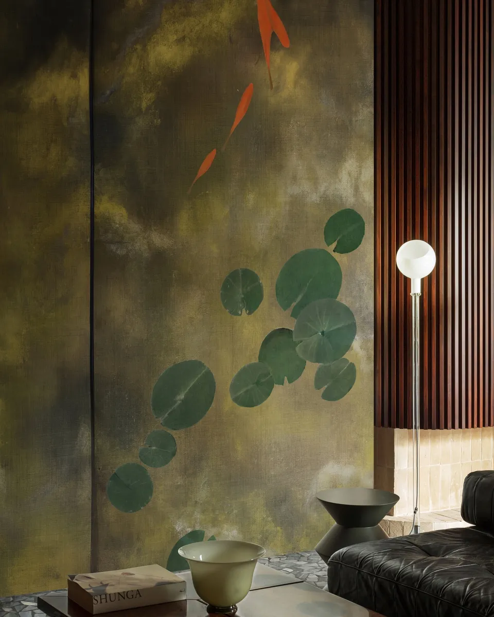 Обои для стен Wall&Deco 2024 Contemporary Wallpaper GIVERNY