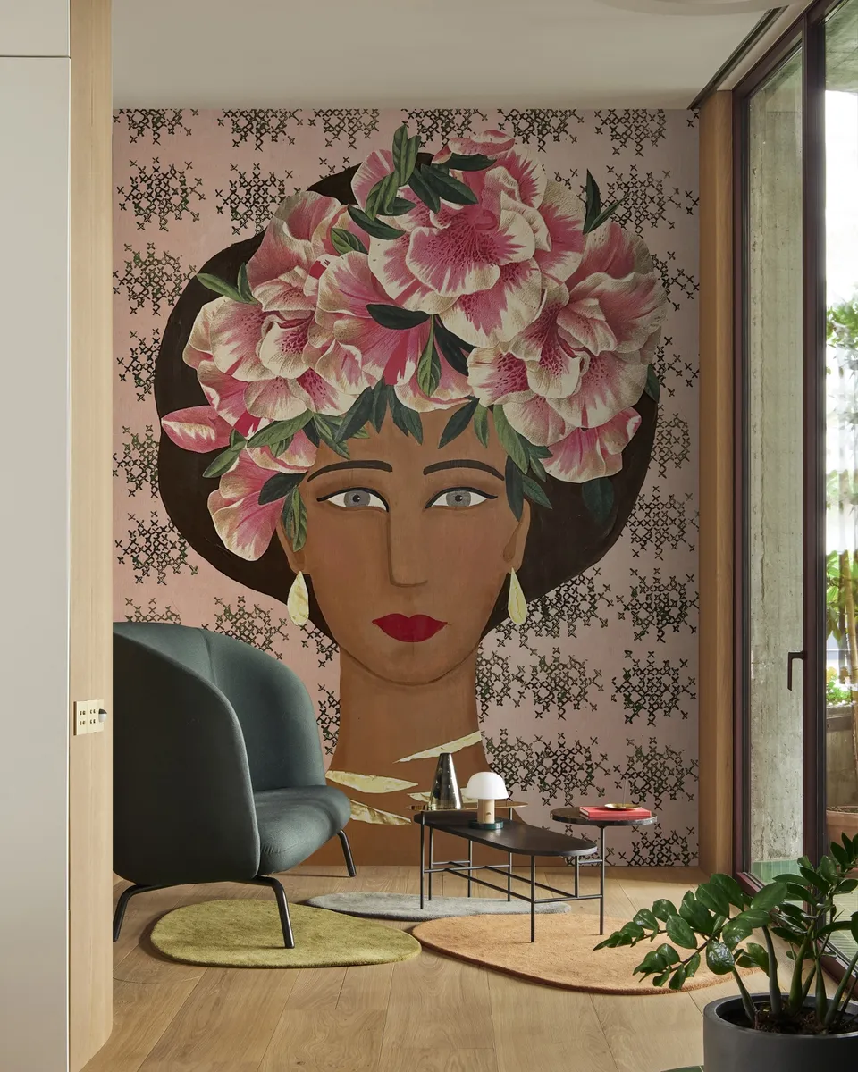 Обои для стен Wall&Deco 2024 Contemporary Wallpaper LANHUA