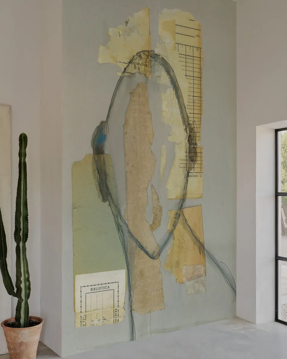 Обои для стен Wall&Deco 2024 Contemporary Wallpaper L-ARCHIVISTA