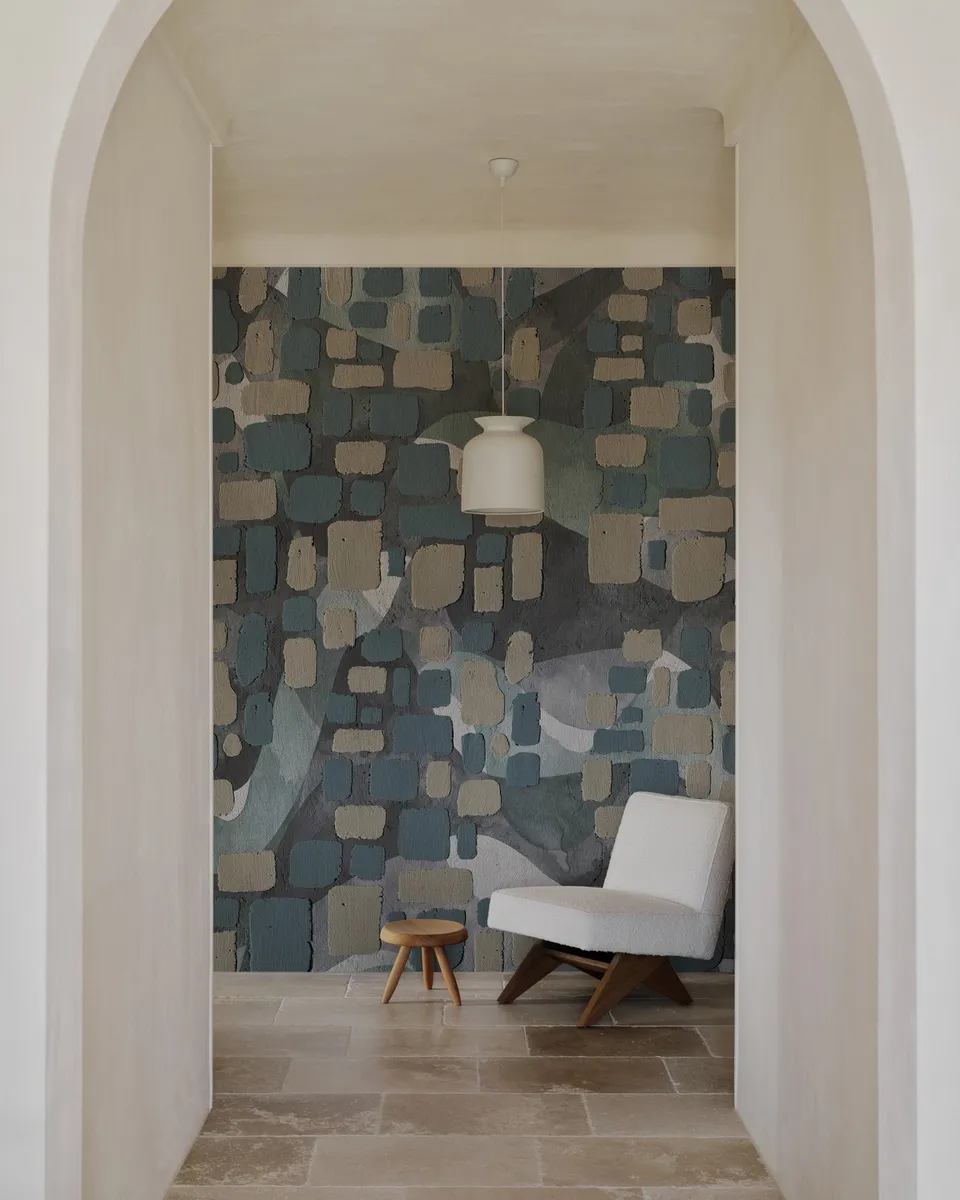 Обои для стен Wall&Deco 2024 Contemporary Wallpaper LE-CARRE